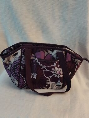 Thirty One Lunch Break Thermal Insulated Plum Awesome Blossom